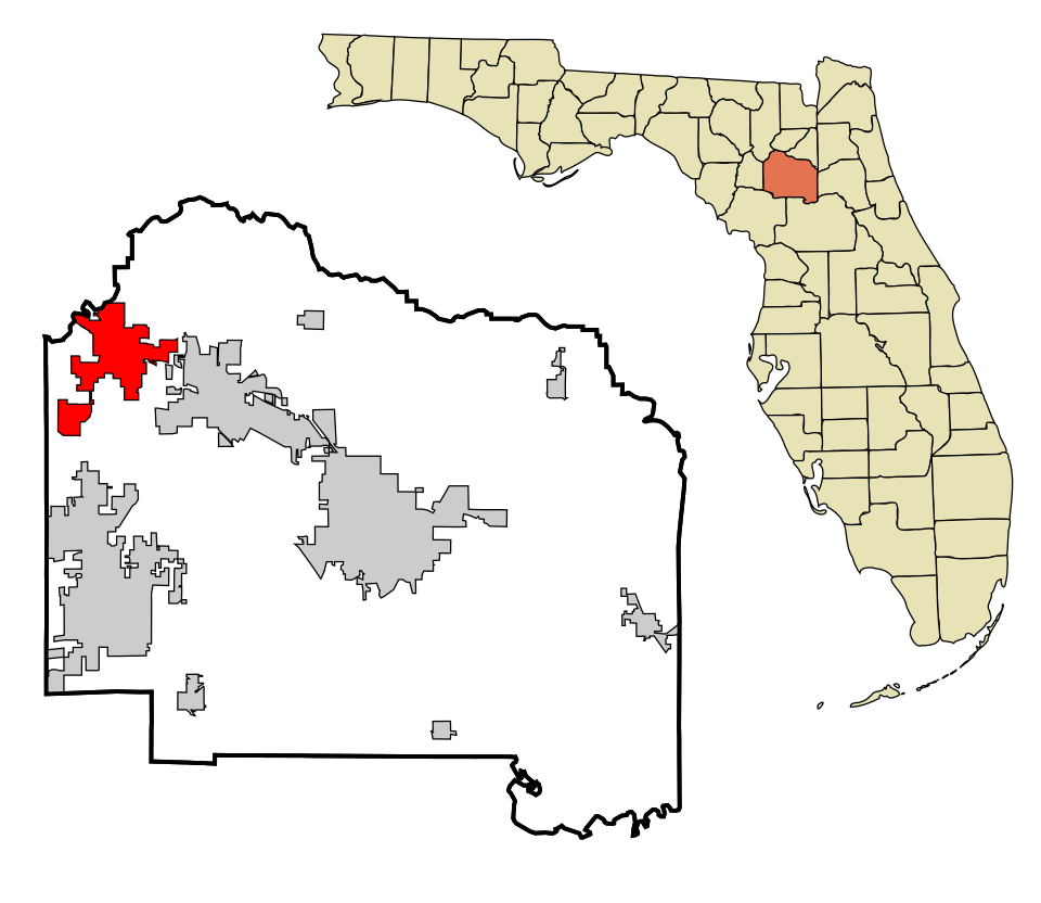 Map of High Springs