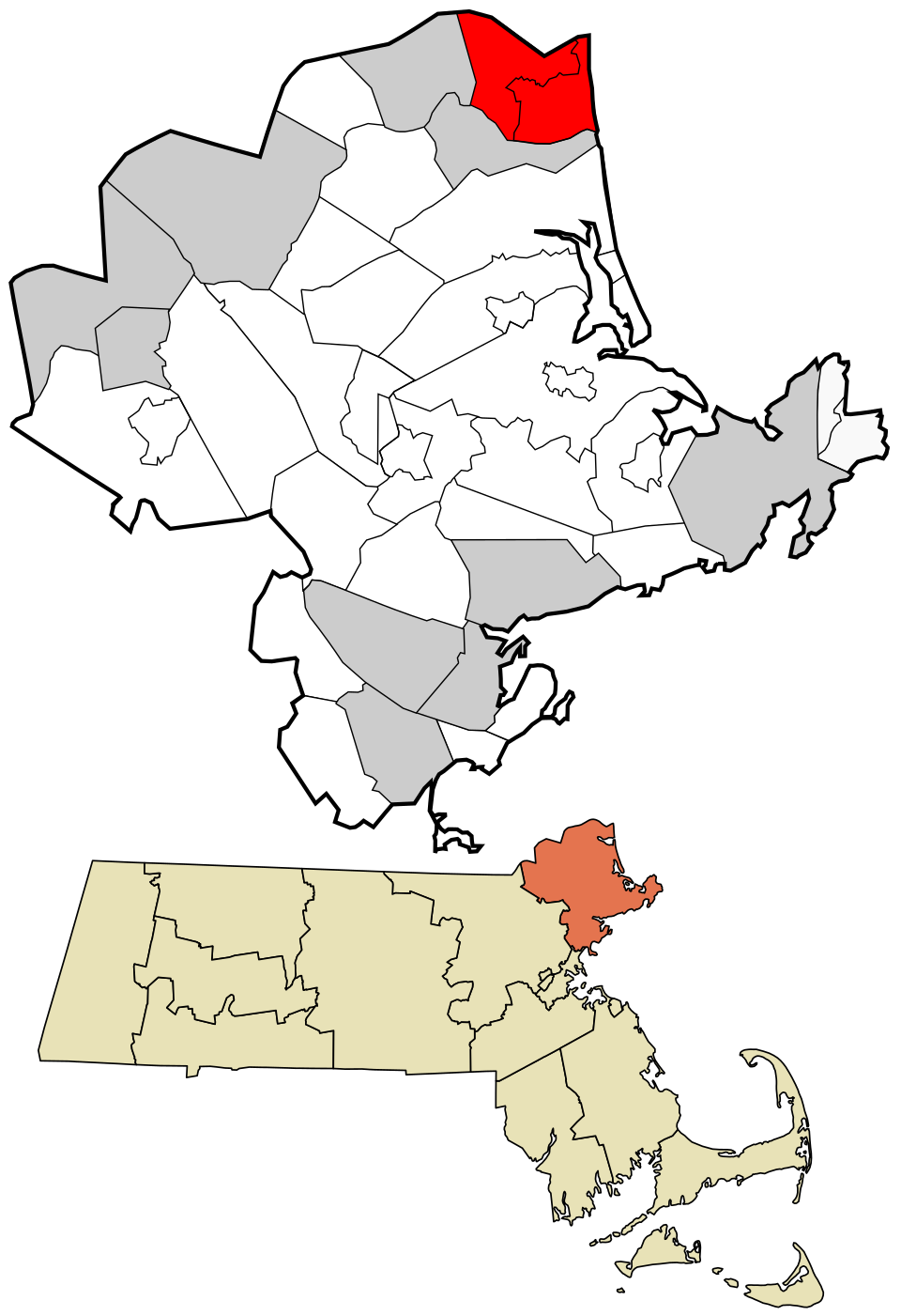 Map of Salisbury