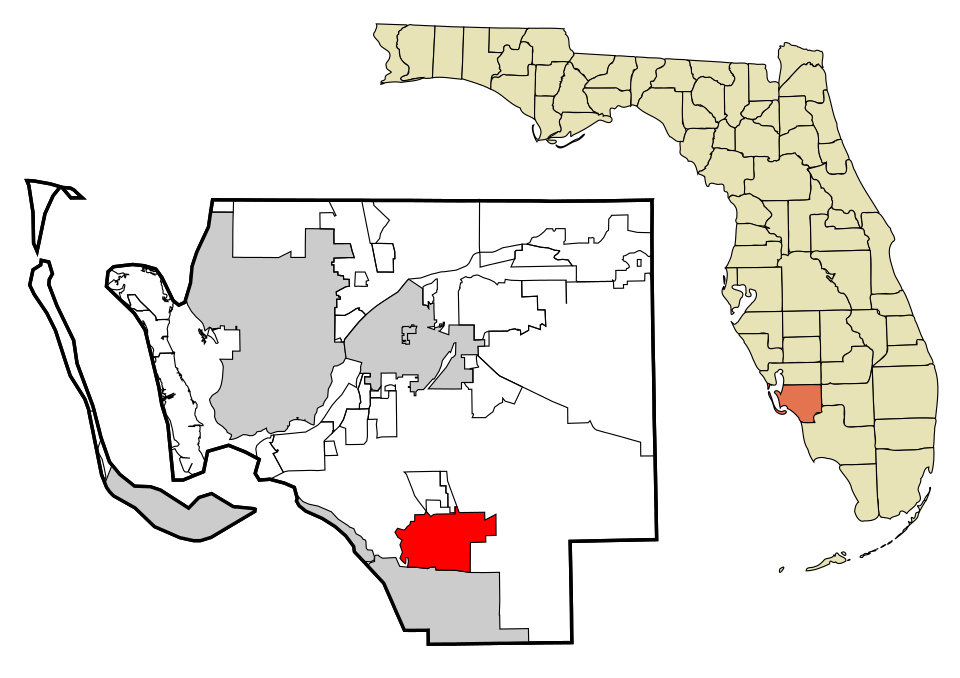 Map of Estero