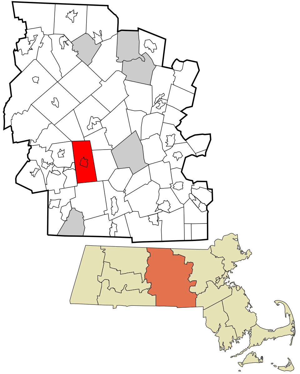 Locator map of Spencer