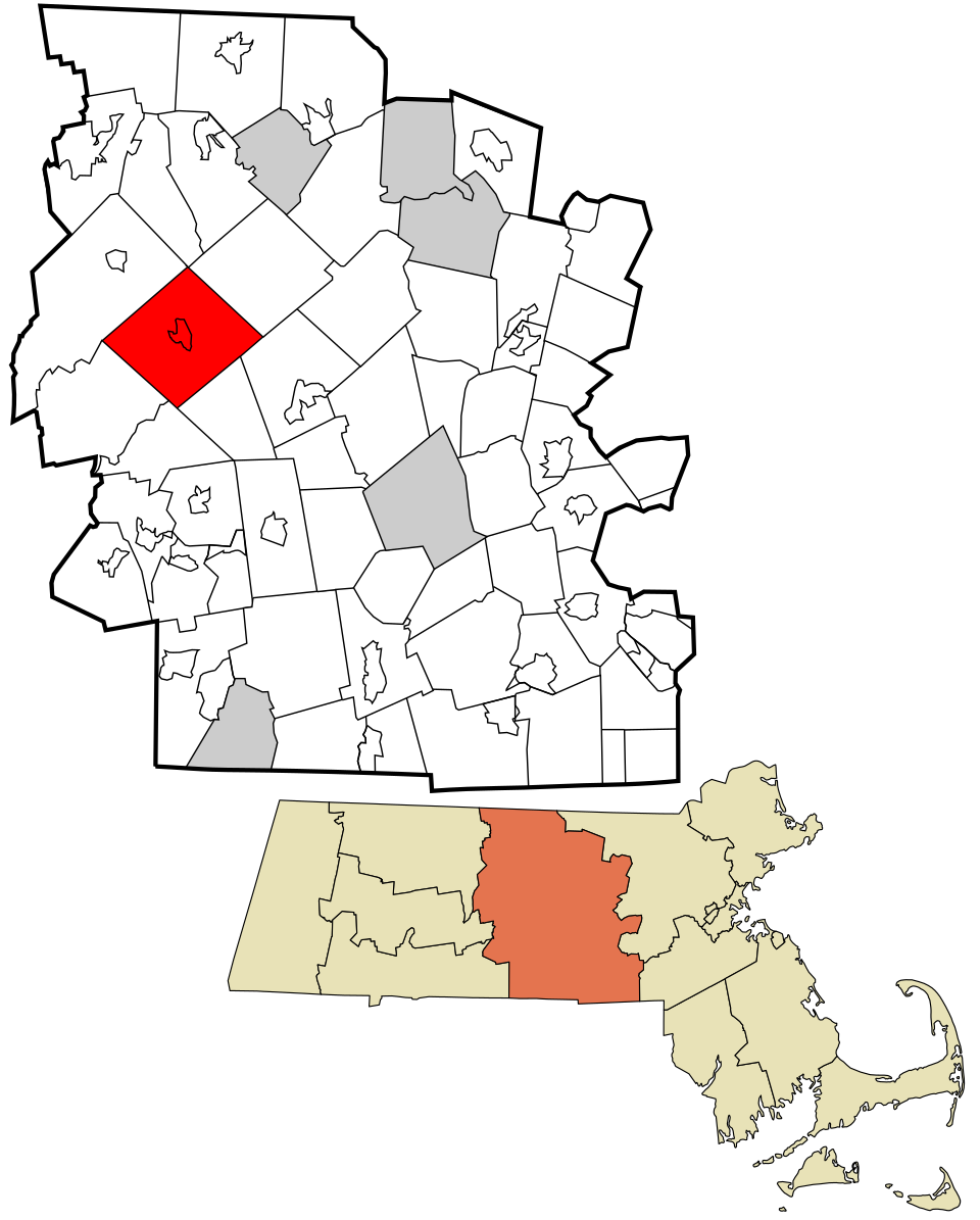 Map of Barre