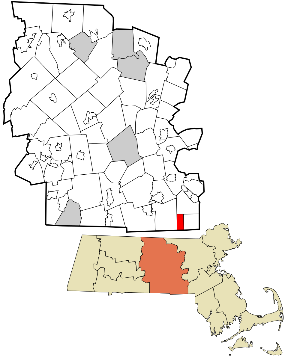 Locator map of Millville