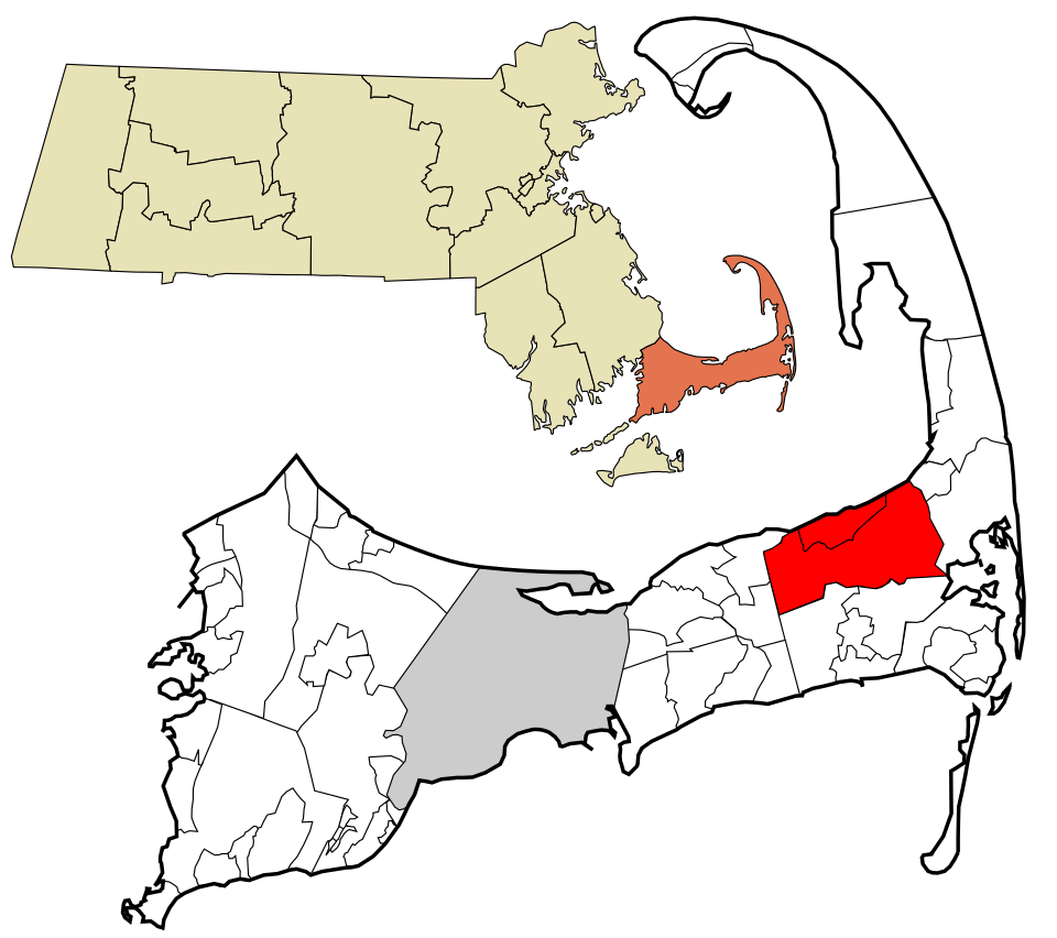 Locator map of Brewster