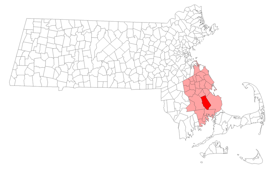 Locator map of Carver