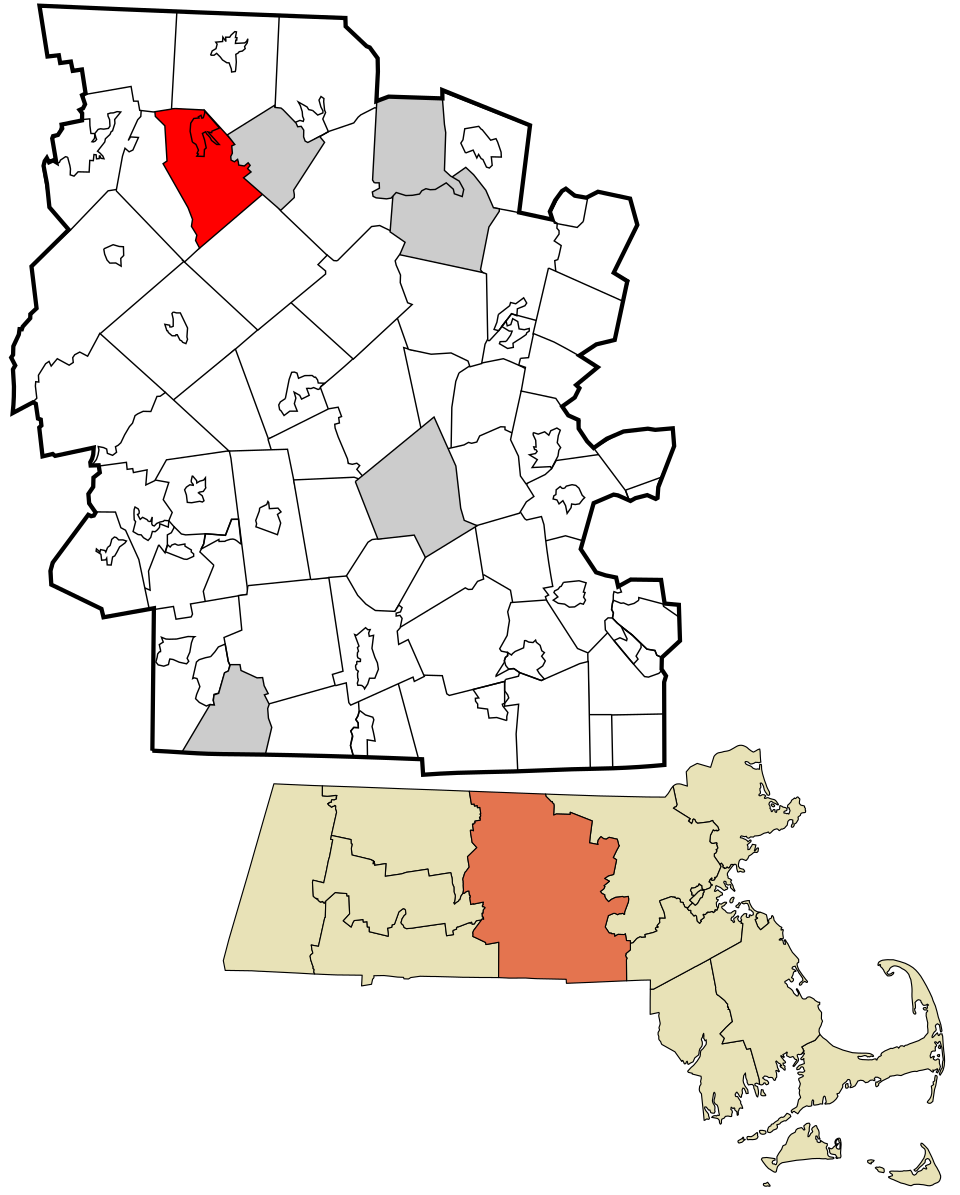 Locator map of Templeton