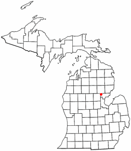 Locator map of Moffatt