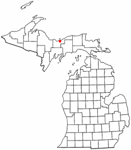 Map of Munising