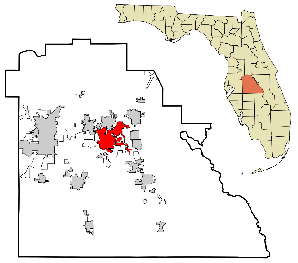 Map of Winter Haven