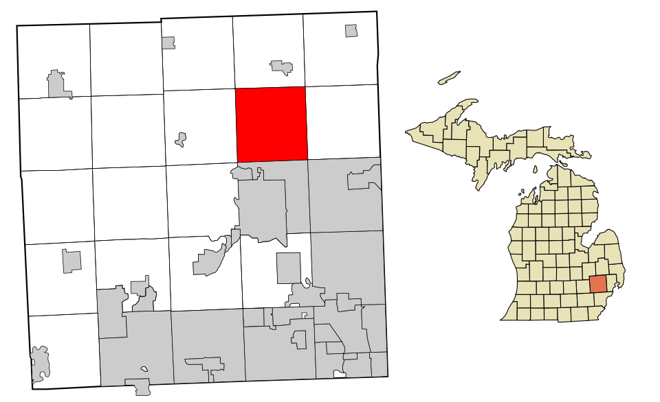 Locator map of Orion