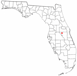 Locator map of St. Cloud