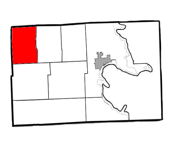 Locator map of Wellington