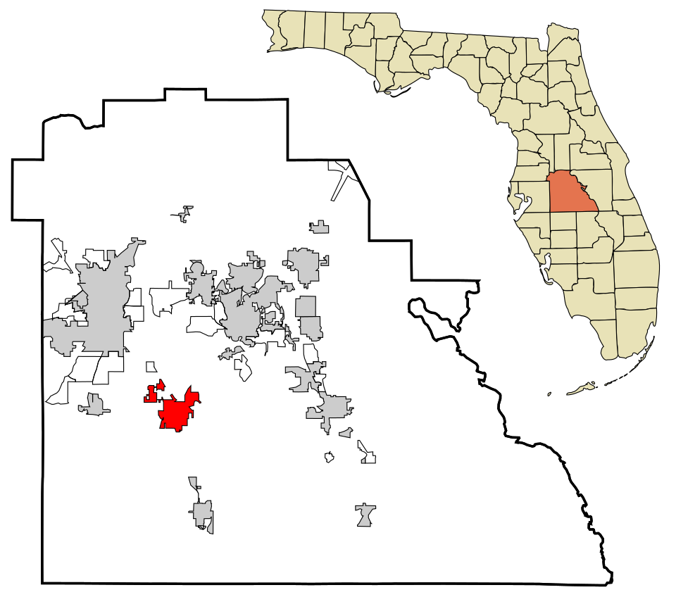 Map of Bartow