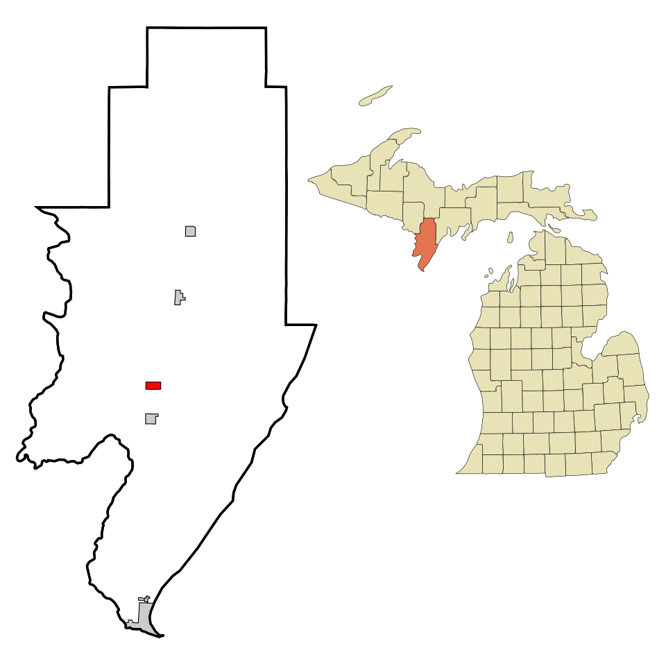 Locator map of Daggett