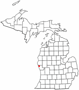 Locator map of Montague