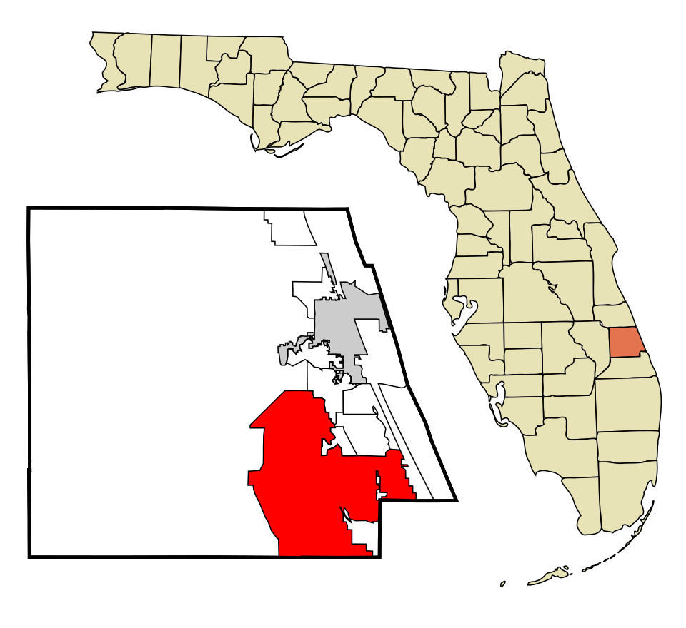 Map of Port St. Lucie