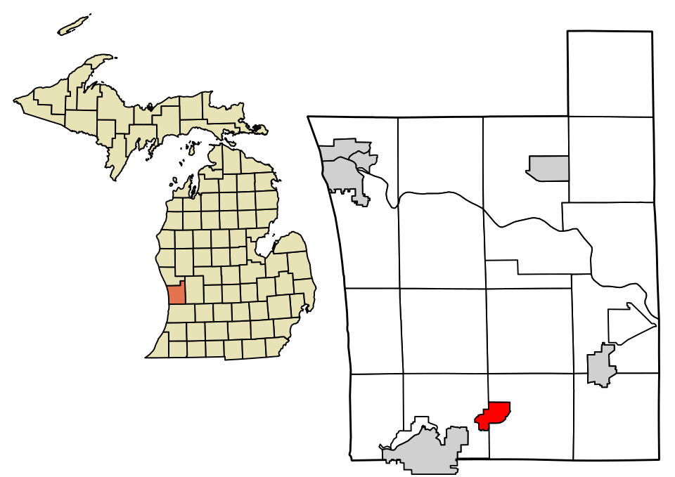 Map of Zeeland
