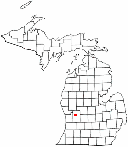 Locator map of Plainfield
