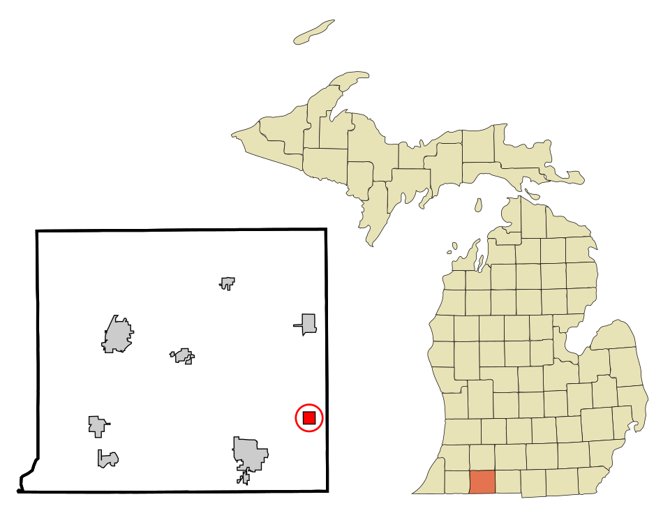 Map of Burr Oak