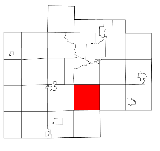 Locator map of Albee