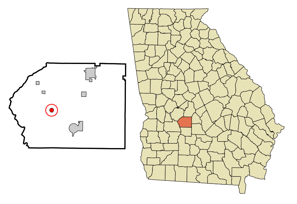 Locator map of Lilly
