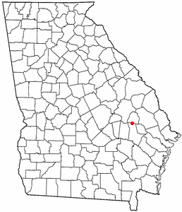 Locator map of Cobbtown