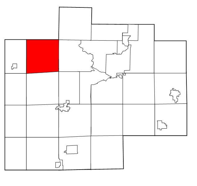 Locator map of Richland