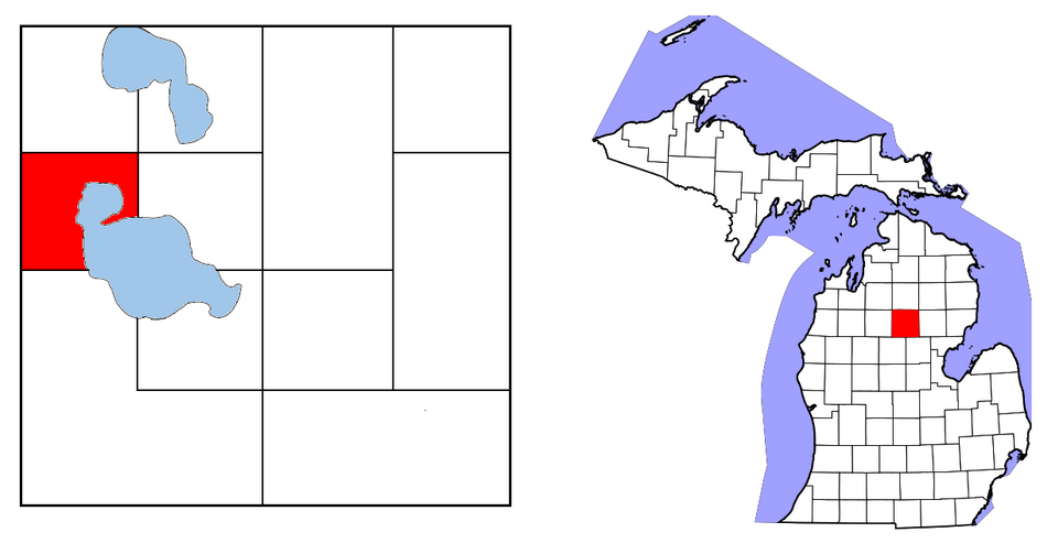 Locator map of Lake