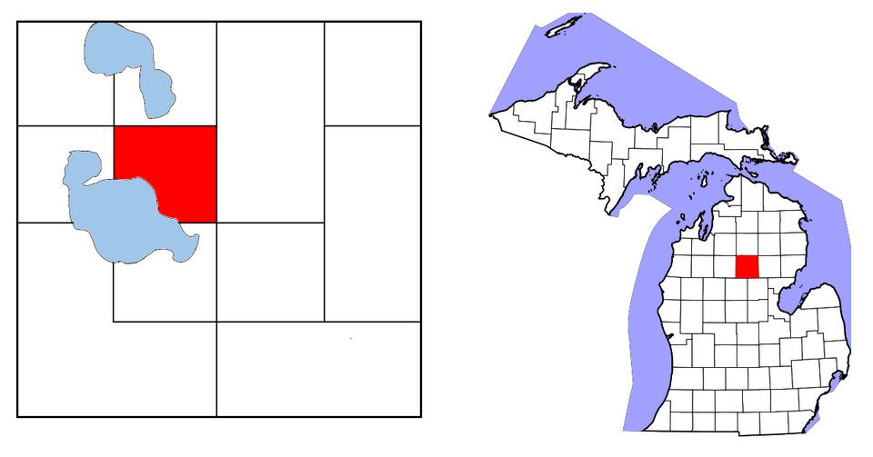 Locator map of Markey