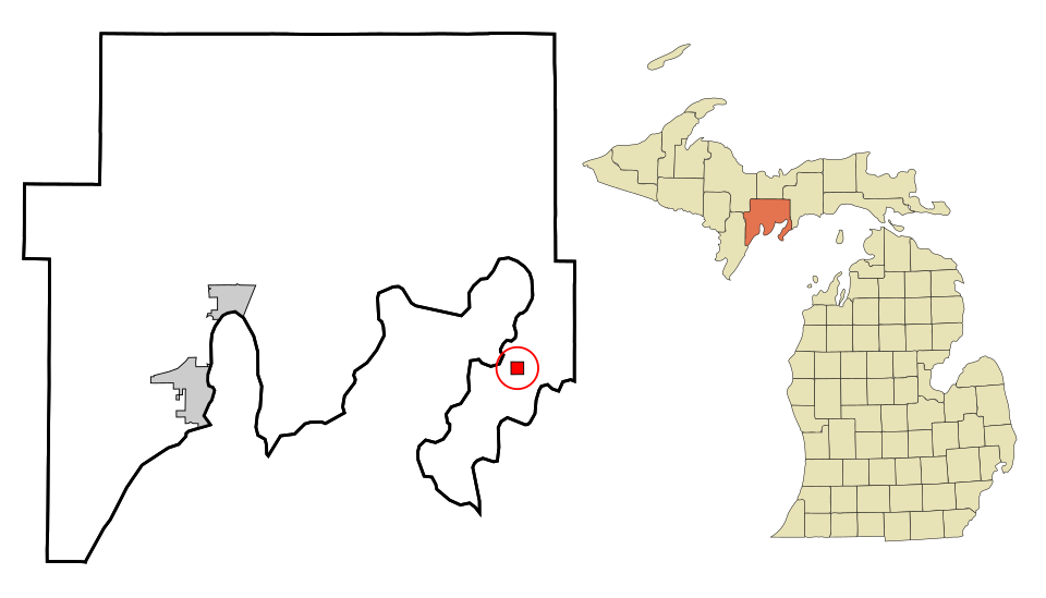 Locator map of Garden
