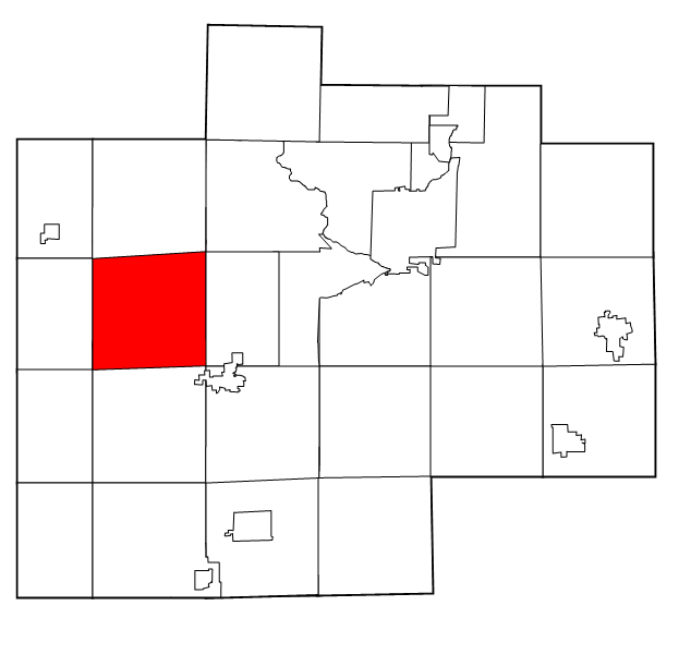 Locator map of Fremont