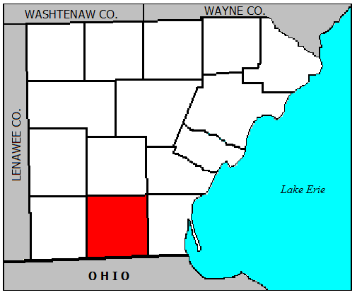 Map of Bedford