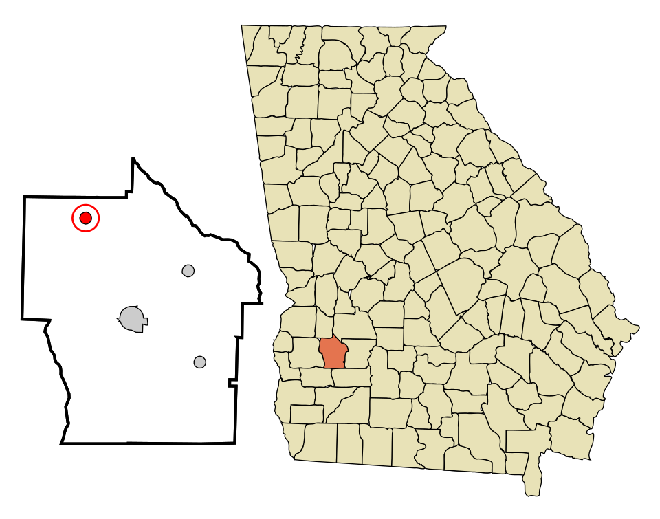 Locator map of Parrott