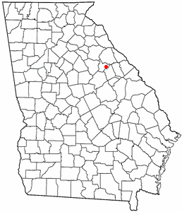 Locator map of Sharon