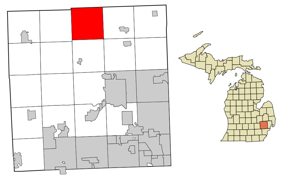 Locator map of Brandon