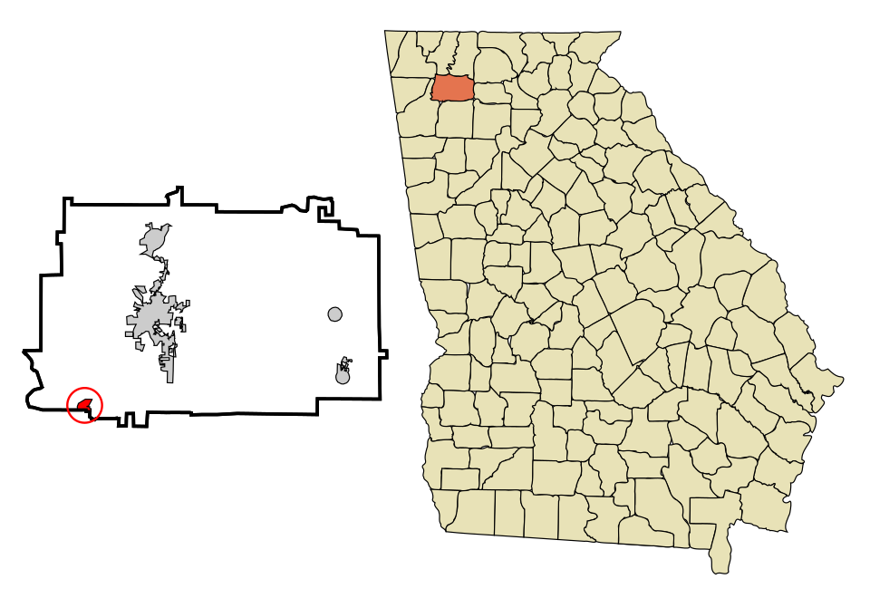 Locator map of Plainville