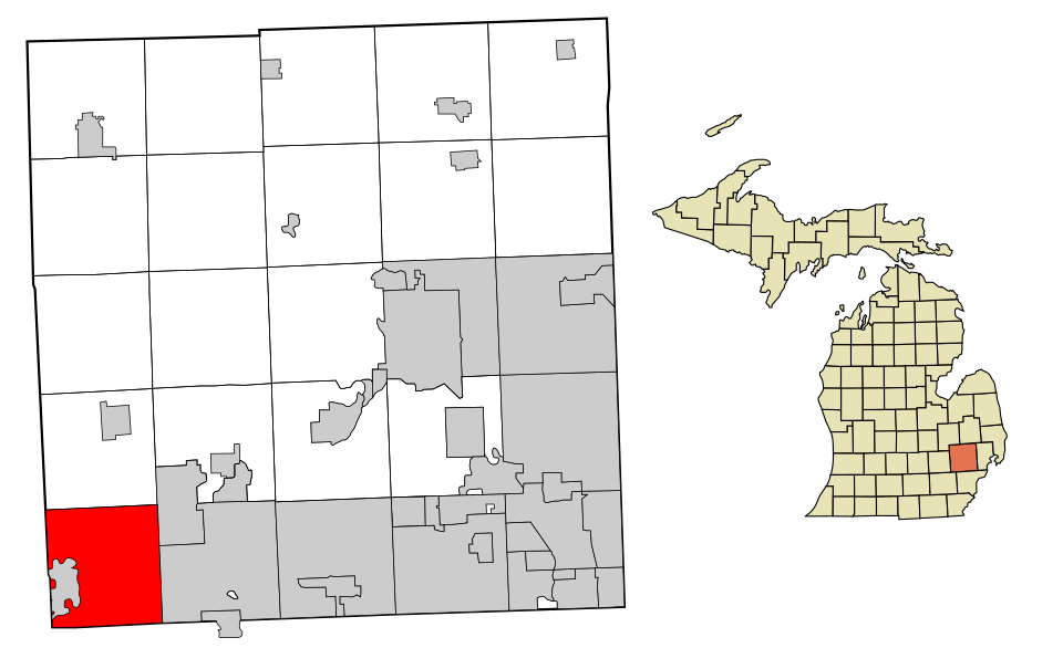 Locator map of Lyon charter