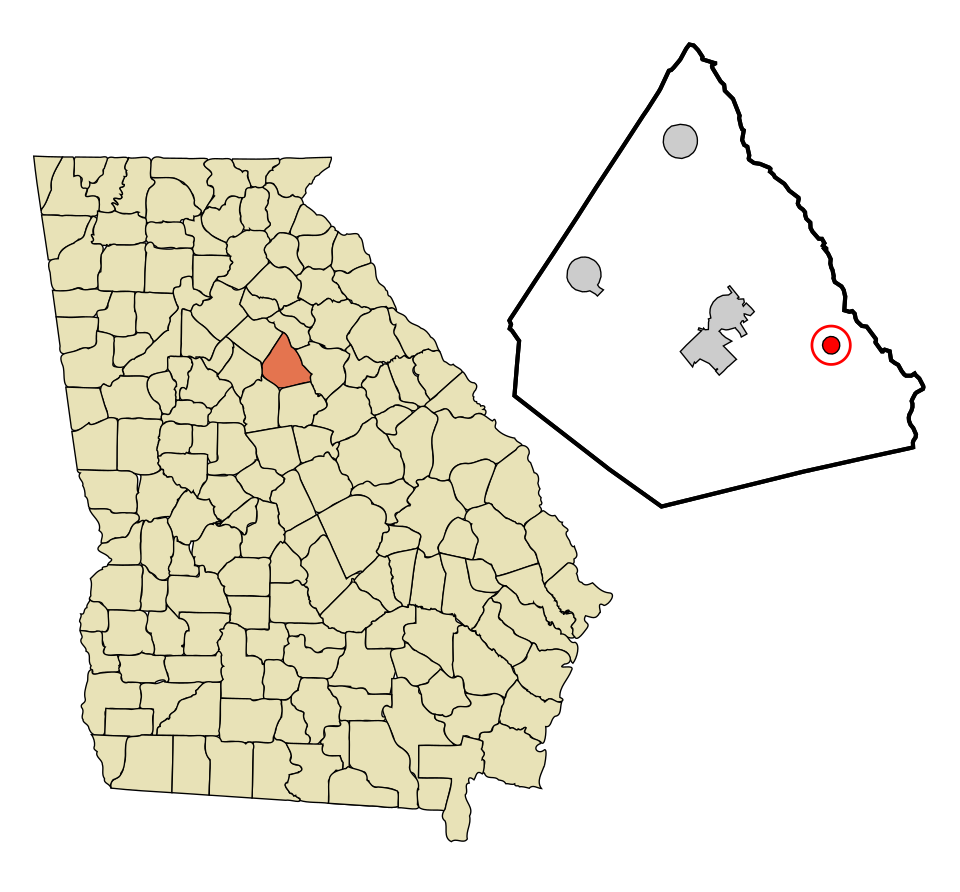 Locator map of Buckhead