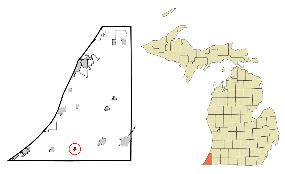 Locator map of Galien