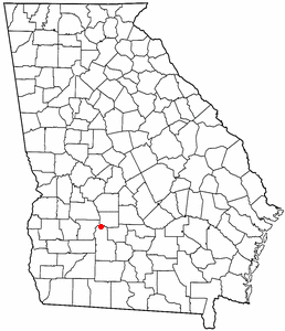 Locator map of Warwick