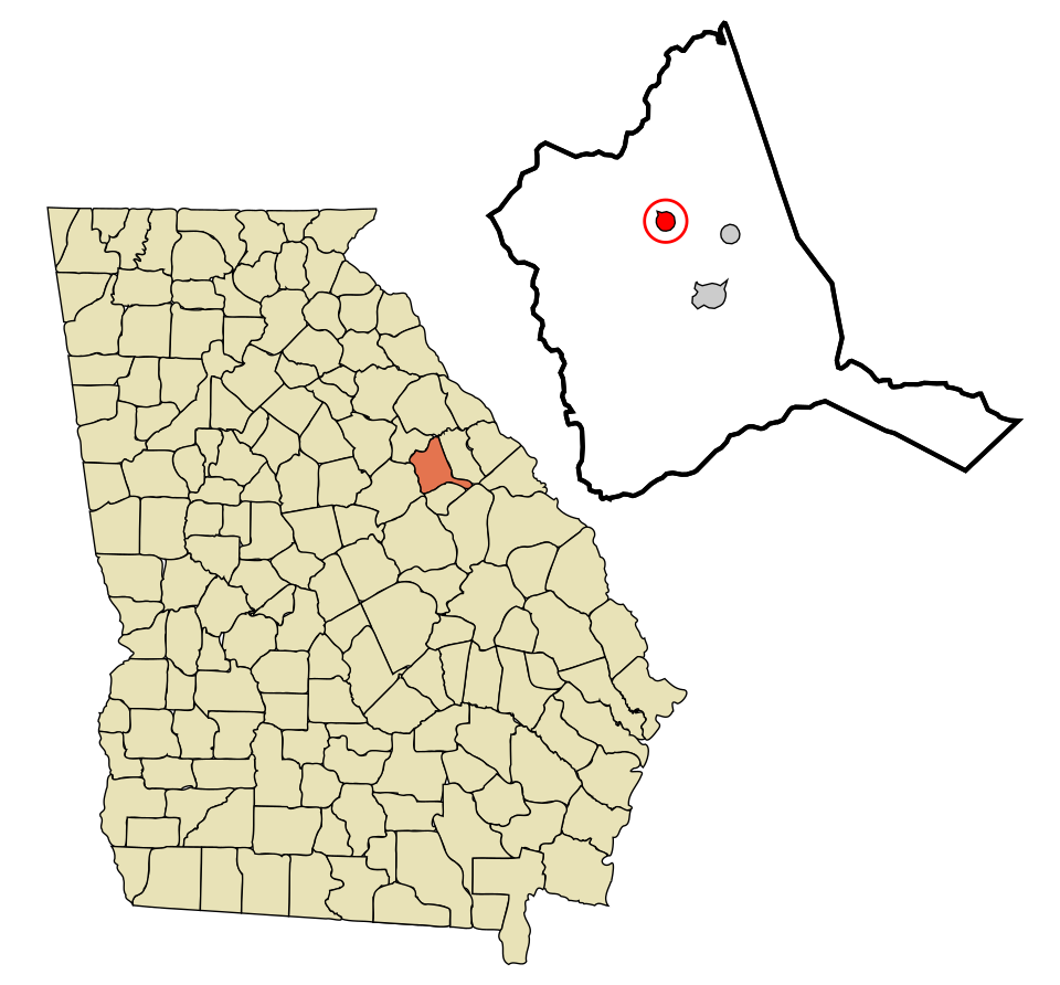 Locator map of Norwood