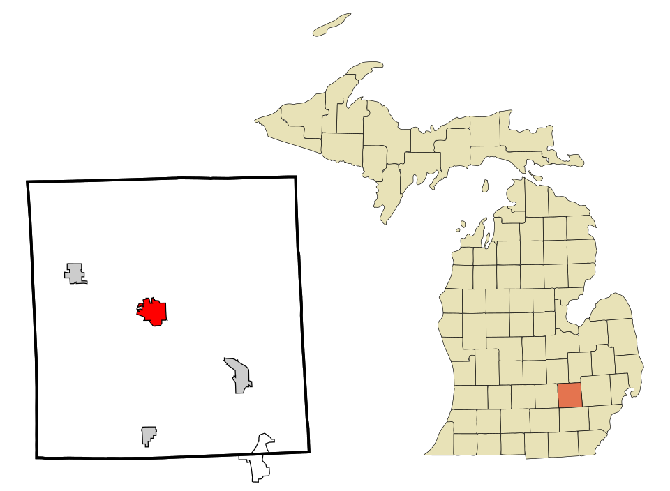 Locator map of Howell