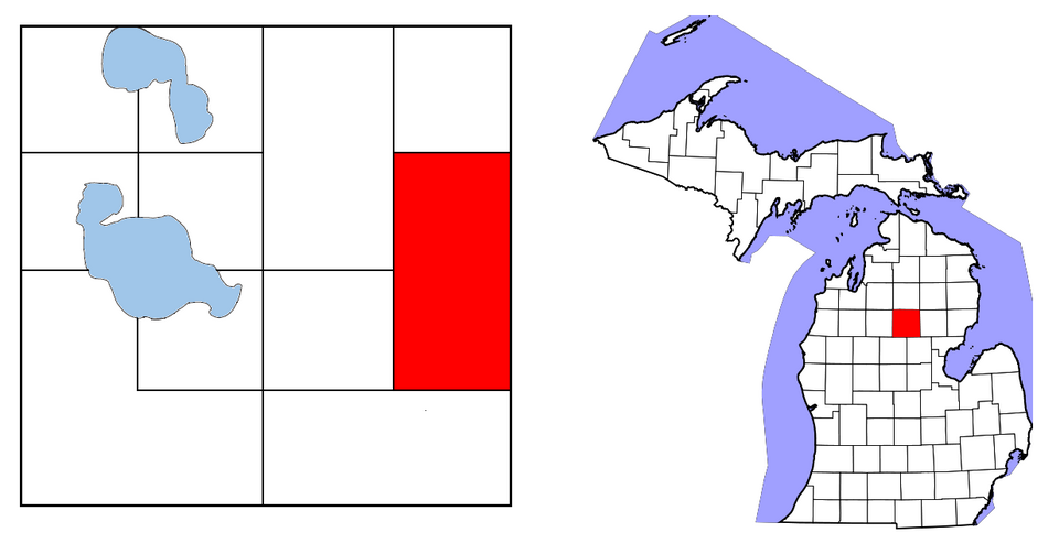 Locator map of Richfield