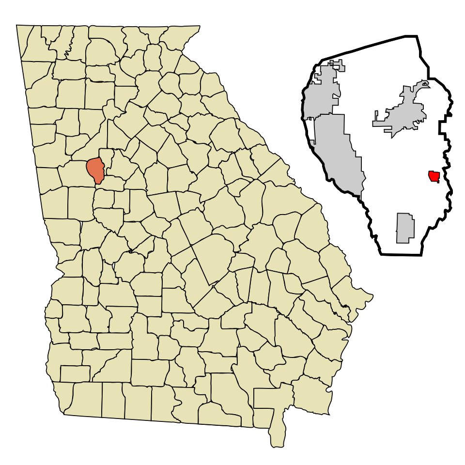 Locator map of Woolsey
