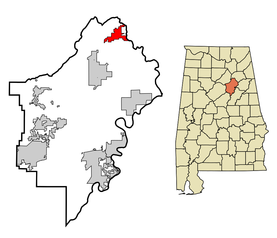 Locator map of Steele
