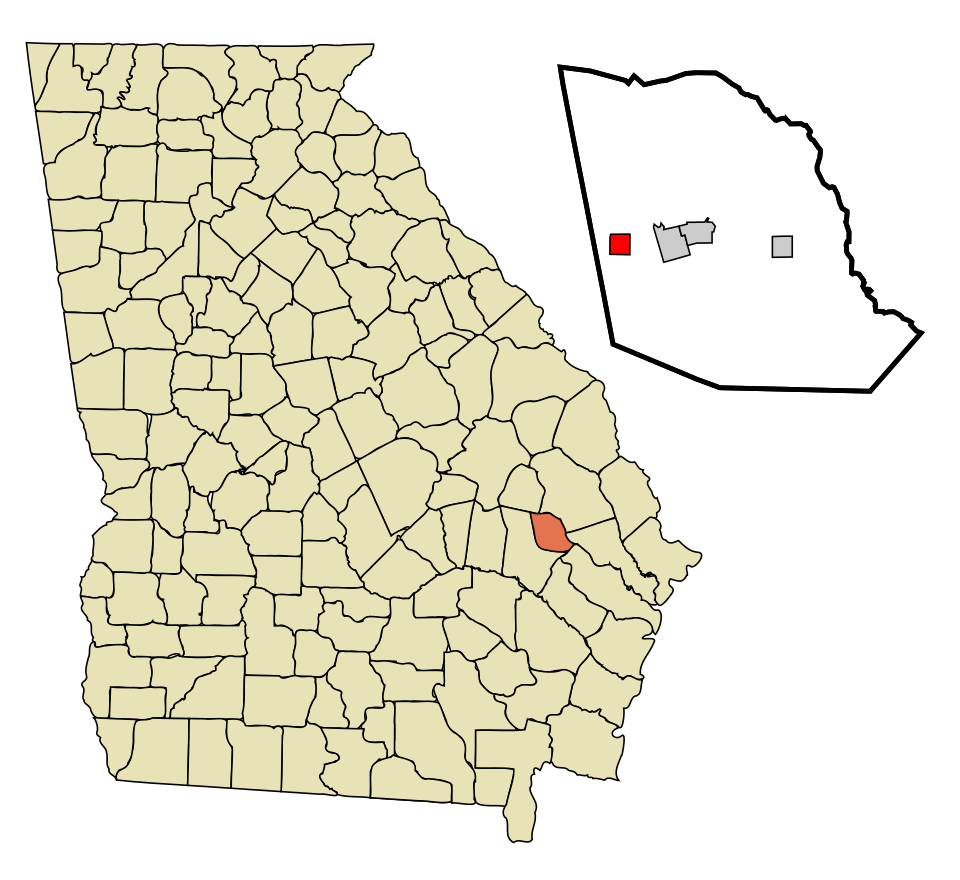 Locator map of Bellville