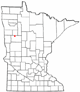 Locator map of White Earth