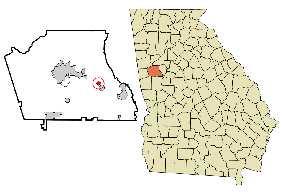 Locator map of Sharpsburg