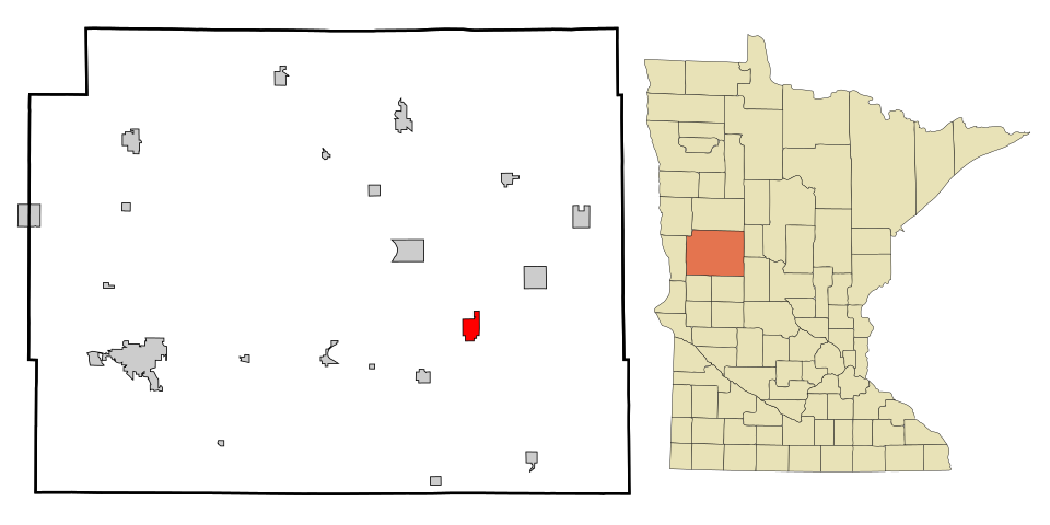 Locator map of Henning