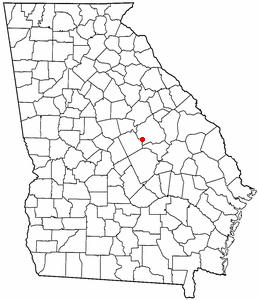 Locator map of Oconee