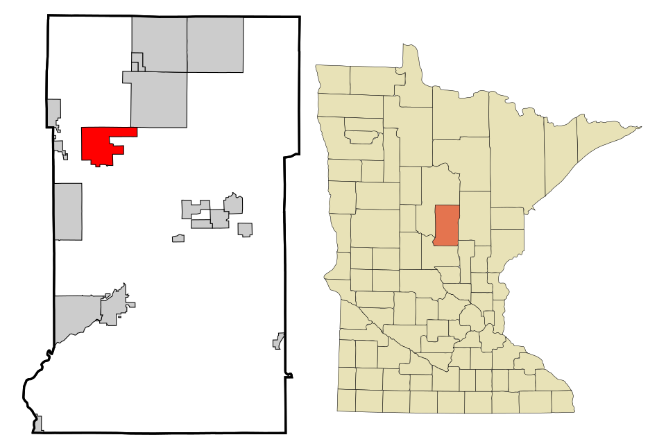 Locator map of Kerrick